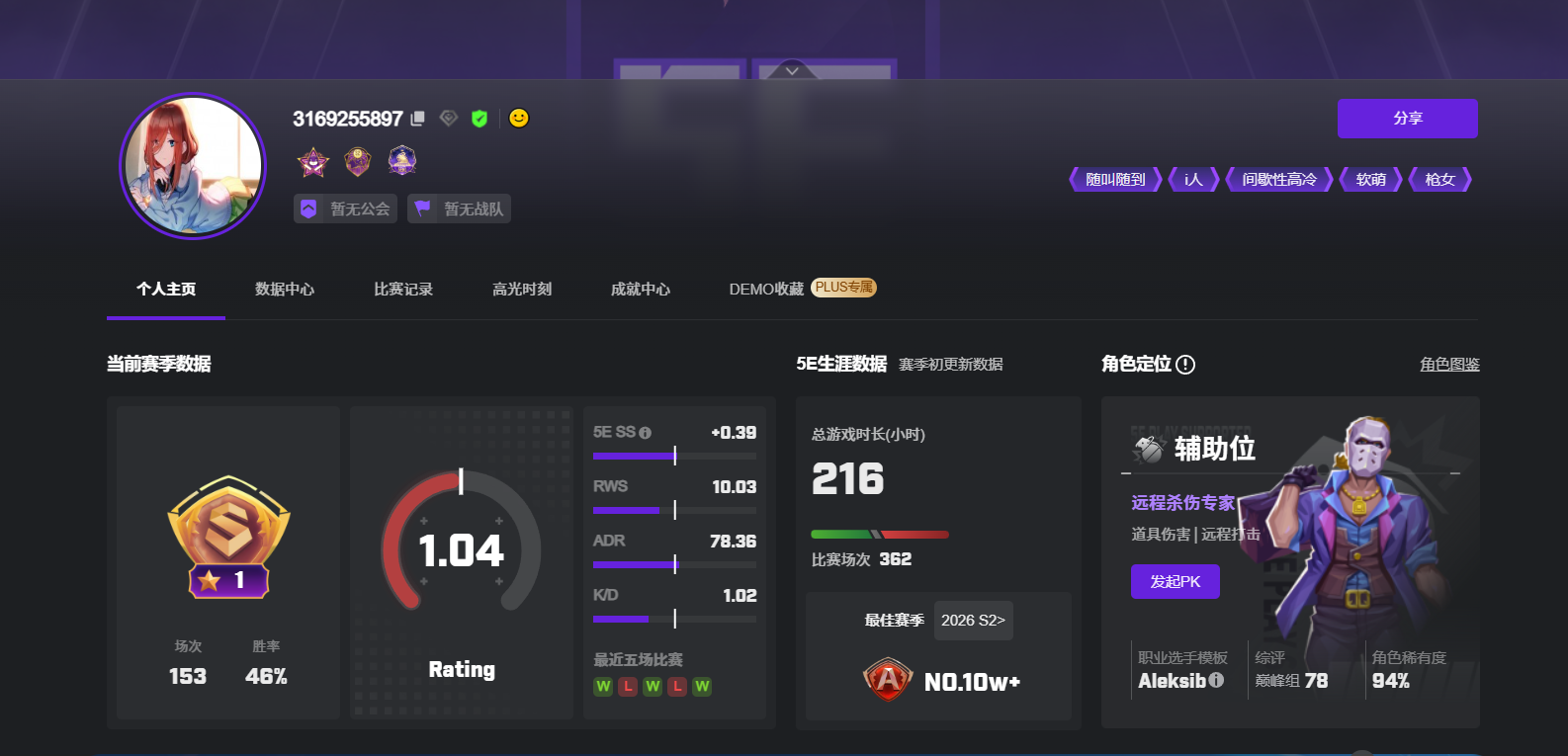CS2 5e S级