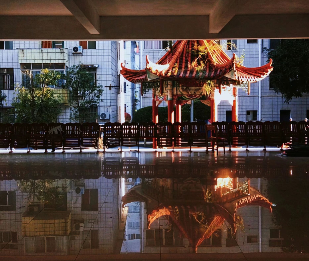 河池高中校园
